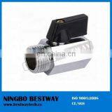 Nickel Plated Brass Mini Ball Valve thumbnail-3