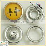 Stainless Steel Pearl Snap Fasteners