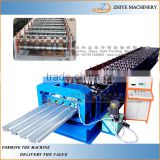 wall and roof steel making roof profile tile cold roll forming machine