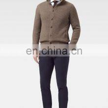 Winter Wholesale Fashion Men Cashmere Wool Sweater Cardigan Coat thumbnail-2