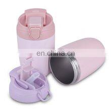 GINT Portable Insulated Thermal Vacuum Bottle Straw Bottle With Dual-purpose Lid thumbnail-3