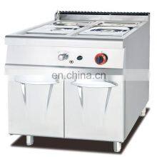 Restaurant Hot Food Gas Bain Marie with Cabinet