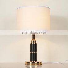 Simple European Style Home Table Lamp Lighting Bedroom Decoration Metal Gentle Eye Protection Dimmable Table Lamps thumbnail-4