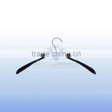 Black PVC Coating Wide Shoulder Hanger for Drying Clothes thumbnail-1