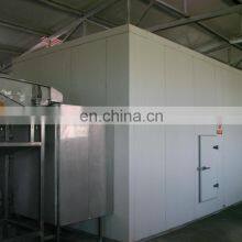 Automatic Foods Fluidized Bed Freezer Machine IQF Fluidized Bed Tunnel Freezing Machinery Good Price for Sale thumbnail-2