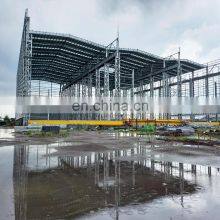 Prefabricated Light Large Span Steel Frame Building Used Warehouse Steel Structures thumbnail-1