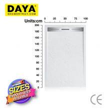 Accessories Solid Shower Tray Pure Acrylic Solid Surface Stone Floor Shower Tray thumbnail-2