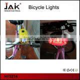 HF5214 8LED front and 9LED rear bicycle light