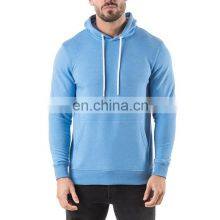 Salmon Pink Custom Designed Men's Fitness Running Hoody Sportswear Gym Cotton Spandex Hoodies & Sweatshirts thumbnail-4