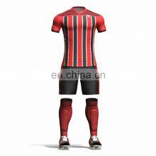 Cheap Sports Club Jersey Shorts Set Short Sleeve Shirts Soccer Uniforms for Teams thumbnail-5