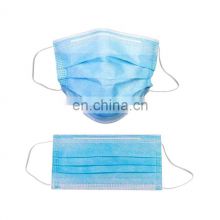 Disposable Non woven 3 ply fabric custom medical face mask