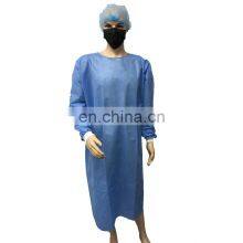 35gsm SMS Disposable Isolation Gown Hospital Uniform High Quality ISO CE Certificate Disposable Scrub Suit thumbnail-2