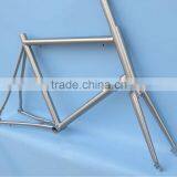 Titanium Road Bike Frame-China Cheap Titanium 451 Wheel Frame and Fork thumbnail-1