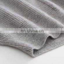 OEM Service From China Factory Comfortable Women's Pure Cashmere V-Neck Pullover Casual Solid Pattern Winter Sweater thumbnail-4