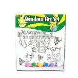 Christmas Window Art Set for Children 1666#