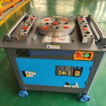 Hot Selling 4-40mm Rebar Bender Manual Rebar Bender Heavy Duty Circle CNC GW50 Steel Bar Bending Machine thumbnail-4