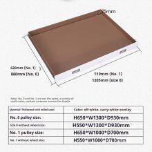 A1 Size Blueprint Storage Cabinet for Texas Tech Parks, Stackable Cold Rolled Steel Flat File, KD Structure for Bulk B2B Wholesale-OEM/ODM Supported thumbnail-2