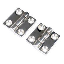 316 Stainless Steel Hinges Marine Grade Heavy Duty Boat Hatch Hinge Casting Cabinet Door Hinge thumbnail-4