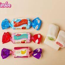 Chewy Taste Center Filled Double Color Fruity Milk Candy thumbnail-1