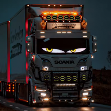 Design Intelligent Car LED Matrix Pixel Panel/Bluetooth Control Car Advertising Display Screen（Wechat:13510231336） thumbnail-5