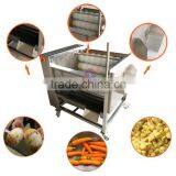 Industrial Automatic Carrot/Taro/ Sweet Potato Peeling Machine With Brush Rollers thumbnail-2