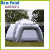 Lockable Inflatable Dome Tent in White