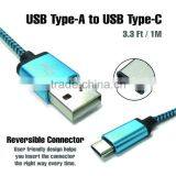 Nylon Colorful 2.0 C Type Connector USB Cable Pigtail thumbnail-3