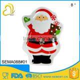 Custom Beautiful Printing X-mas Tableware Melamine Snowman Dish thumbnail-1