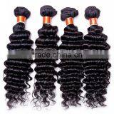 New Arrival Virgin Brazilian Hair Pure Brazilian Bouncy Curl Human Hair Weaving 10a Brazilian Virgin Hair Deep Wave