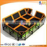 2016 Asian Very Hot Kids Toy Indoor Soft Trampoline Playground Facility thumbnail-3