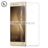 Hoco ultrathin high quality soft Clear TPU Back Case With dust plug For HuaWei P9