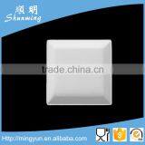 Plastic Square Plate White