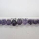 100% Natural Pumpkin Beads Amthyst thumbnail-1