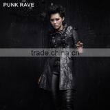 Y-366 Fashion Punk Rave New Women Long Coat Model thumbnail-1