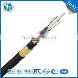 2 4 6 12 24 48 60 72 96 144 core Outdoor single mode armored self support aerial Fiber Optic Cable ADSS