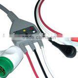 Compatible Medtronic-physio Control Patient Cable With Leadwires thumbnail-1