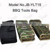 5 Pcs Stainelss Steel BBQ Tool Set With Wooden Handle thumbnail-3