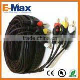 Best Price 1.2m/4ft Triple 3 RGA Audio Video AV Cable EC-A009 thumbnail-1