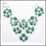Royalblue Resin New Design Lady Fashion Jewelry Bubble Statement Bib Necklace thumbnail-1