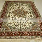 Manufacturer Silk Hand Knotted Rug belgium carpet persian carpet suitable in livingroom