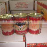 Supply 400gram Tinned Tomato Paste With OEM Brand thumbnail-2