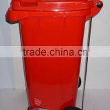 Cheap Outdoor Hdpe Pedal Plastic Litter Recycle Dust Bin Quality Choice thumbnail-6