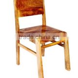RETRO BEST QUALITY MANGO WOOD DINING CHAIR , SOLID WOOD DINING CHAIR NATURAL FINISHED