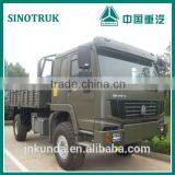 SINOTRUK HOWO 4x4 All-wheel Drive Cargo/ Military Truck thumbnail-1