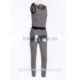 2016 Fashion Modern Style Stripe Pattern One Piece Women Jumpsuit for Ladies thumbnail-3