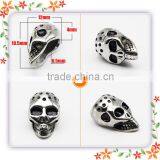 Stainless Steel Metal Bead Decorative Skull for Men Bracelet Making thumbnail-6