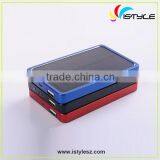 Portable Solar Battery Pack External Solar Charger for Mobile Phone 4000mah thumbnail-5