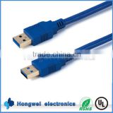 USB-IF authorized cable manufacturer USB 3.0 AM to AM extension data cable