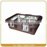 Plastic Food Pan Container 24L, With Stainless Steel Pans for Preserving Hot Food Quality Choice thumbnail-3
