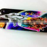 Souvenir Airplane Multi Purpose School Stationery Box Metal Tin Pencil Case For Boy